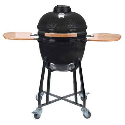 Landmann keramische barbecue Alleskunner 18 inch zwart + trolley