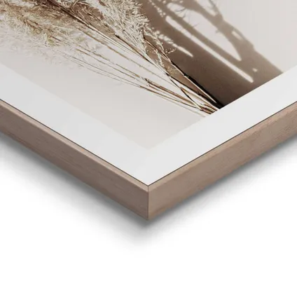 Ensemble de tableaux Brise d'été Vagues ondulantes - Plage - Fleur sèche - Nature - Bonheur - Slim Frame 30x40 cm Bois Beige                                                                                                                                                                                                                                                                                                                                                                                                                                                                                                                                                                                                                                                                                                                                                                                                                                                                                                                                                                                                                                                                                                                                                                                                     2