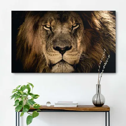 Tableau Deco Panel Lion 118x70cm 4