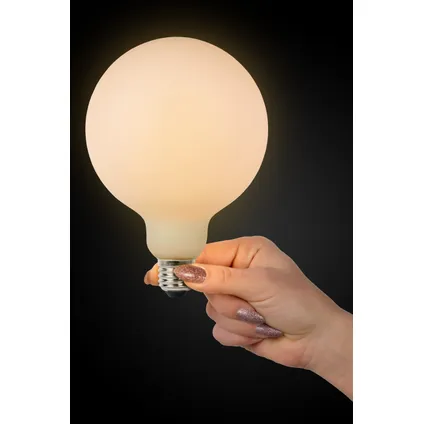 Lucide ledlamp G125 opaal E27 8W 2