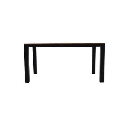 Table de jardin Limoux teak/aluminium 152x90cm 3