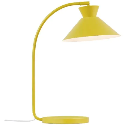 Nordlux tafellamp Dial geel ⌀25cm G9