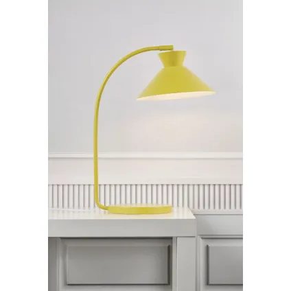 Nordlux tafellamp Dial geel ⌀25cm G9 2