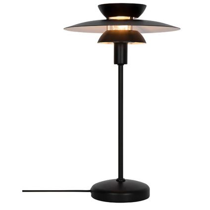 Nordlux tafellamp Carmen zwart ⌀26cm E27