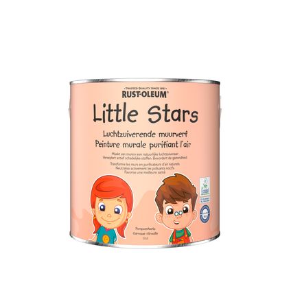 Little Stars luchtzuiverende muurverf Pomoenkoets 2,5L