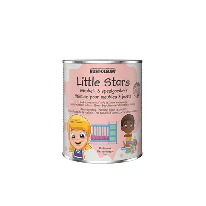Rust-Oleum Little Stars meubel- en speelgoedverf Drakenvuur mat 750ml