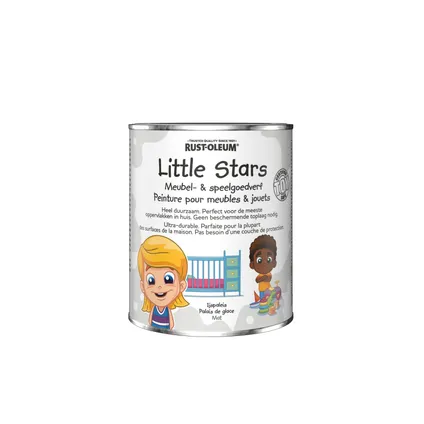 Rust-Oleum Little Stars meubel- en speelgoedverf Ijspaleis mat 750ml