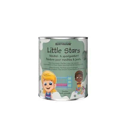 peinture meubles et jouets Little Stars Forêt enchantée mat 750ml