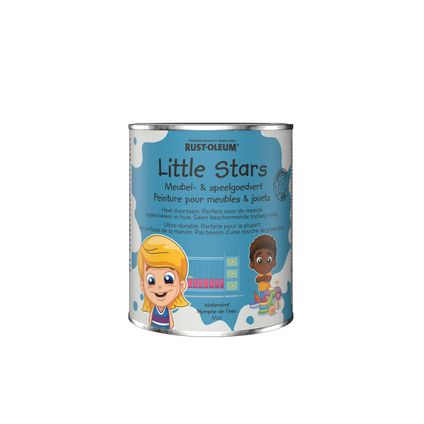 Rust-Oleum Little Stars meubel- en speelgoedverf parelmoer Waternimf 750ml