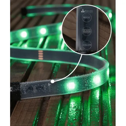 Ruban LED extérieur Paulmann Outdoor Link & Light Flower Box RGB 80cm avec interrupteur tactile 5