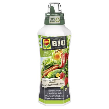 Engrais liquide fruits & légumes Compo Bio 1L