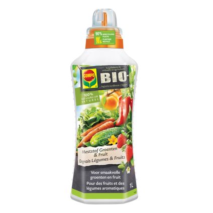 Engrais liquide fruits & légumes Compo Bio 1L