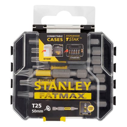 Embouts Stanley Fatmax STA88575-XJ T25 50 mm 10 pcs