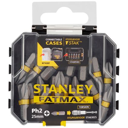 Stanley Fatmax STA88569-XJ bits Ph2 25mm 20 stuks