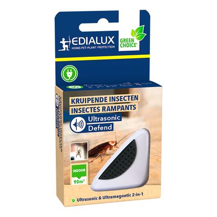 Répulsif ultrasonique Edialux Ultrasonic Defend insectes rampants 1pièce