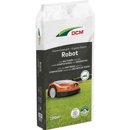 Engrais gazon Robot DCM 10kg 200m²