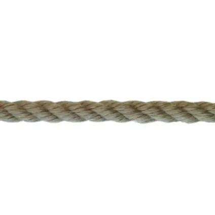 Corde torsadée Seilflechter Wiking marron classique 12mmx5m 2