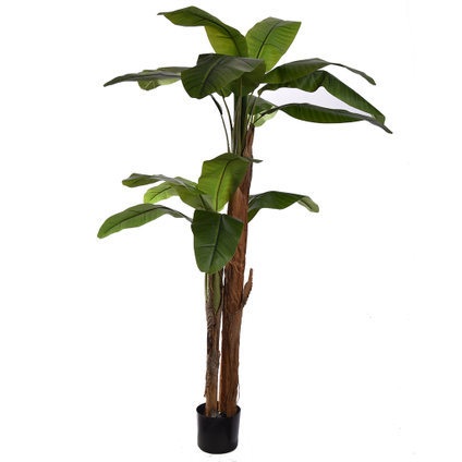 Bananier plante artificielle vert 165cm