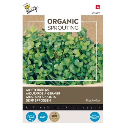 Organic Sprouting Mosterdkers (BIO)