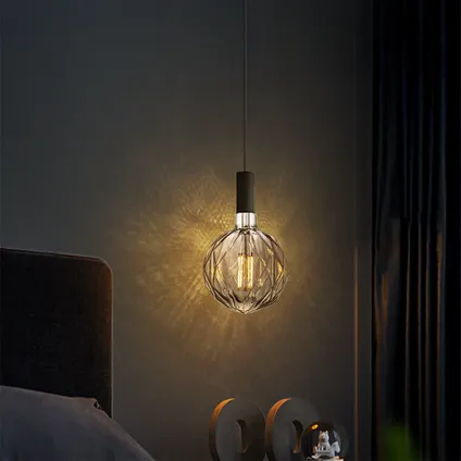 Home Sweet Home ledfilamentlamp Deco Globe G150 gerookt glas E27 4W 5