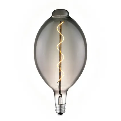 Home Sweet Home ledfilamentlamp Oval gerookt glas E27 4W