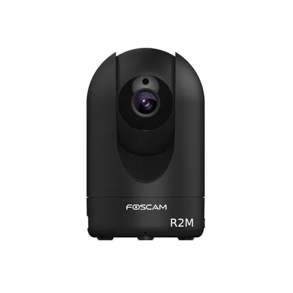 Foscam R2M Caméra 2MP pan-tilt 1080P Full HD Smart Privacy Protection-modus Black