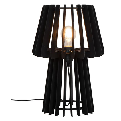 Lampe de table Norlux Groa noir ⌀26cm E27