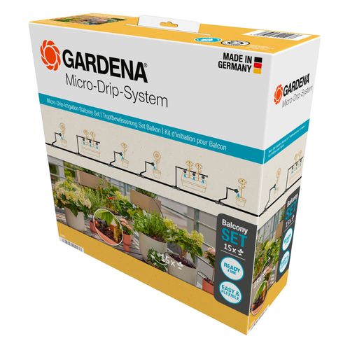 Kit de démarrage pour balcons Gardena Micro-Drip-System