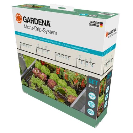 Kit d'arrosage pour parterres Gardena Micro-Drip-System 60m²