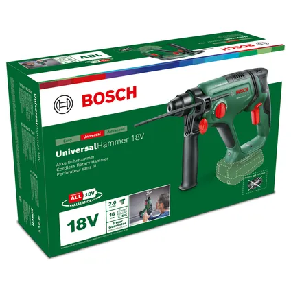 Marteau perforateur sans fil Bosch UniversalHammer 18V (sans batterie) 2