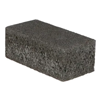Decor betonklinker Bunzi grijs waterdoorlatend 21x10,5x8cm