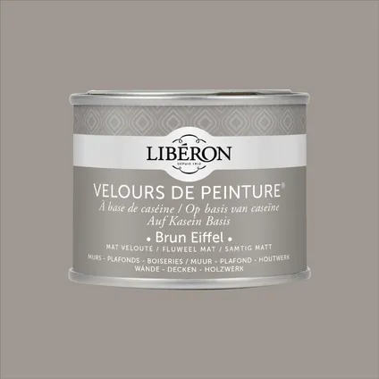 Libéron muurverf Velours de Peinture Brun Eiffel fluweel mat 125ml 5
