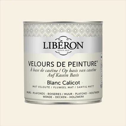 Libéron muurverf Velours de Peinture Blanc Calicot fluweel mat 500ml 5