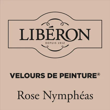 Libéron muurverf Velours de Peinture Rose Nymphéas fluweel mat 500ml 2