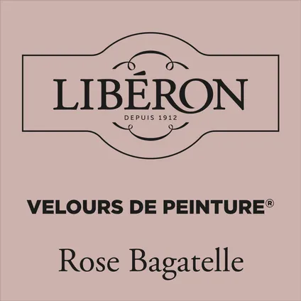 Libéron muurverf Velours de Peinture Rose Bagatelle fluweel mat 500ml 2