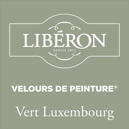 Libéron muurverf Velours de Peinture Vert Luxembourg fluweel mat 500ml 2
