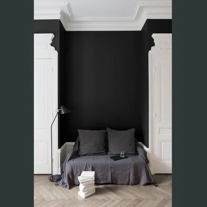 Libéron muurverf Velours de Peinture Noir Smoking fluweel mat 500ml 3