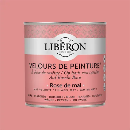 Libéron muurverf Velours de Peinture 'grès rose' mat fluweel 500ml 2
