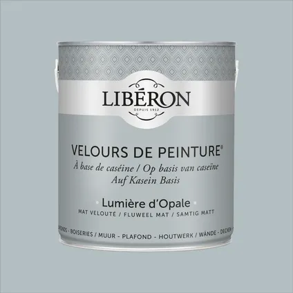 Peinture murale Libéron Velours de Peinture Lumière d’Opale mat velouté 2,5L 5
