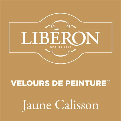 Libéron muurverf Velours de Peinture Jaune Calisson fluweel mat 125ml 2