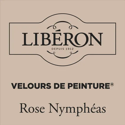 Libéron muurverf Velours de Peinture Rose Nymphéas fluweel mat 125ml 2