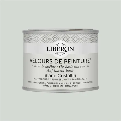 Libéron muurverf Velours de Peinture Blanc Cristallin fluweel mat 125ml 5