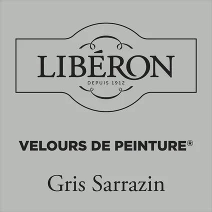 Libéron muurverf Velours de Peinture Gris Sarrazin fluweel mat 125ml 2