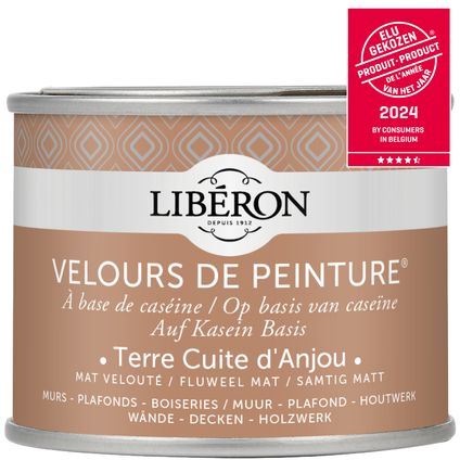 Libéron muurverf Velours de Peinture Terre cuite d'Anjou fluweel mat 125ml