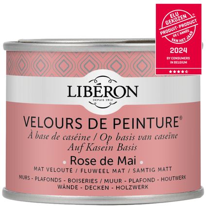 Libéron muurverf Velours de Peinture Rose de mai fluweel mat 125ml