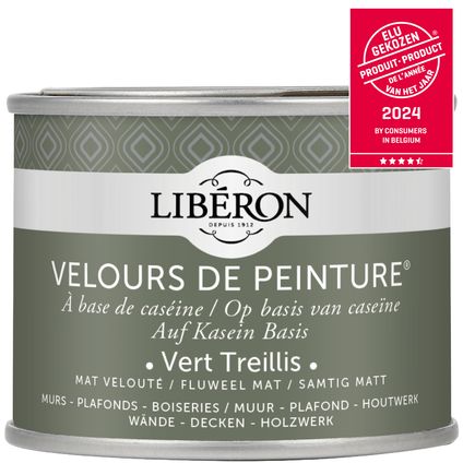 Peinture murale Libéron Velours de Peinture Vert Treillis mat velouté 125ml