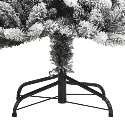 vidaXL Kunstkerstboom met sneeuw 120 cm PVC en PE 4