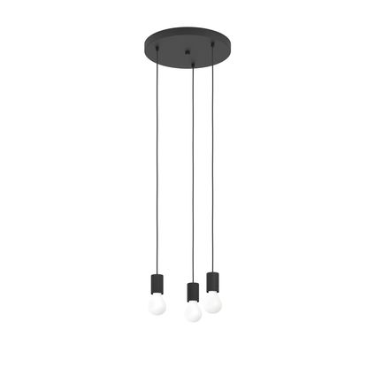 EGLO hanglamp Nogalte zwart ⌀35cm 3xE27