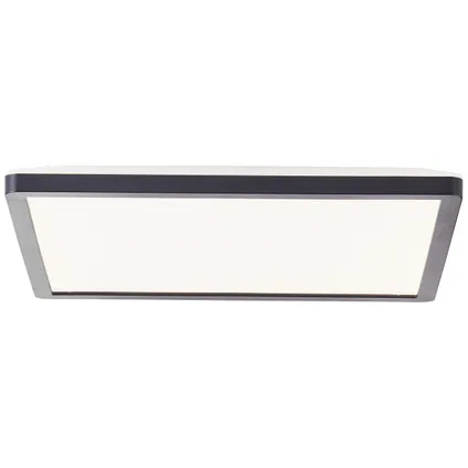 Plafonnier Brilliant Sorell LED 18W carré 30 x 30cm noir/blanc