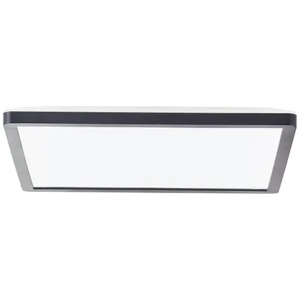 Plafonnier Brilliant Sorell LED 18W carré 30 x 30cm noir/blanc 7
